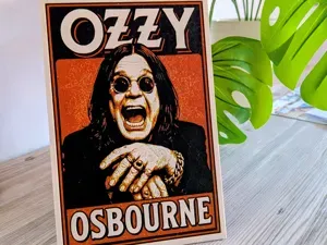 Ozzy Osbourne - Prince of Darkness (HueForge)
