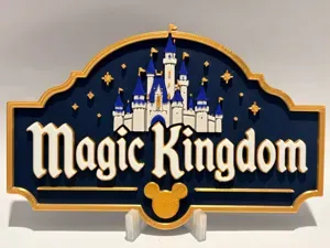 Disney World Magic Kingdom Inspired Sign