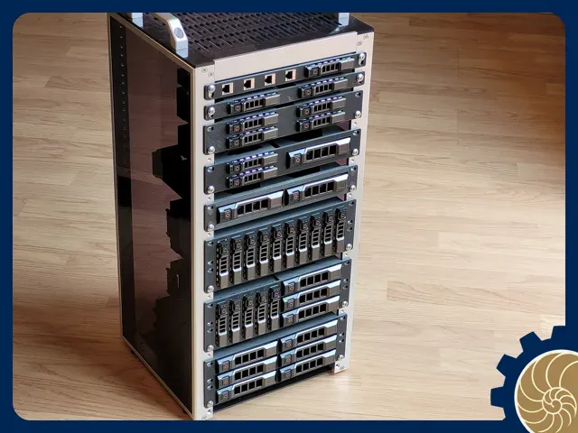 10 inch Rack 0.5U: 5x Keystones + 1x 2.5 inch HDD — Фото 13 из 13