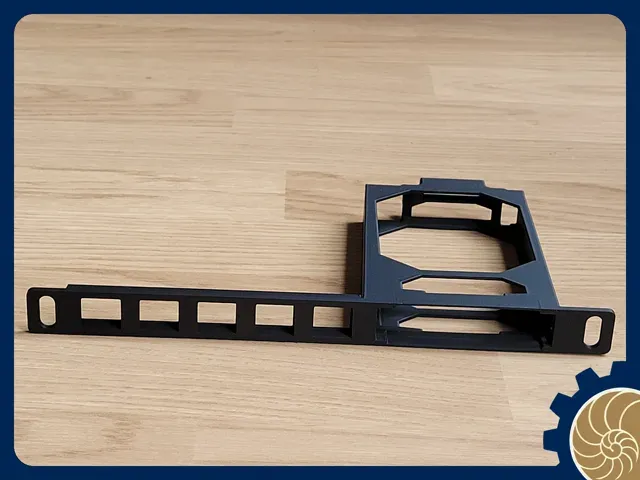 10 inch Rack 0.5U: 5x Keystones + 1x 2.5 inch HDD — Фото 5 из 13