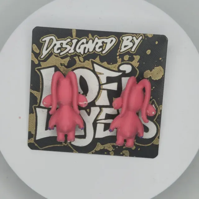Angel (Stitch) Chomper Earrings — Фото 3 из 4