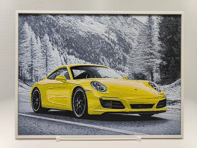 Porsche 911 - Hueforge