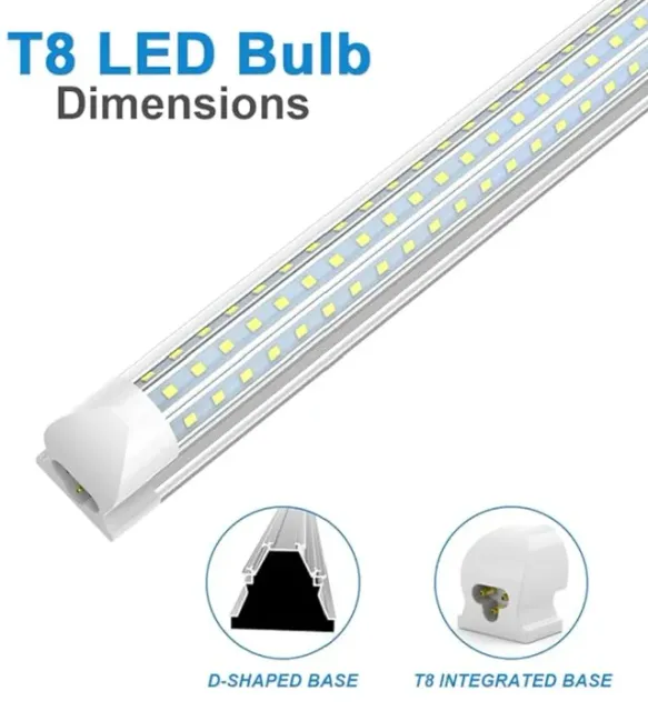 SHOPELED LED D Shape T8 Tube Light End Mount — Фото 12 из 14
