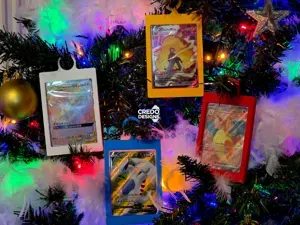 Pokémon TCG One Touch Christmas Tree Card Holder