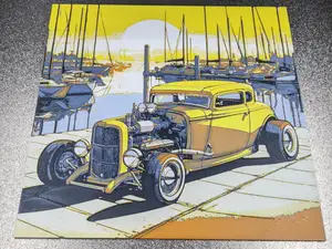 32 Ford HueForge with frame