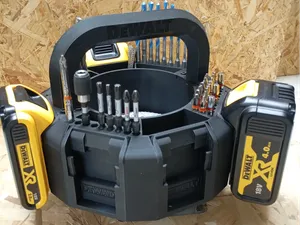 handle case 8 dewalt battery holder / accessories