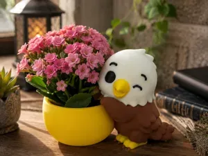 Cute Eagle Planter – Adorable Flower Pot