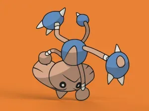 Hitmontop Wall Art