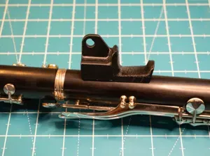 Thumbrest and neck strap mount for Bb Clarinet