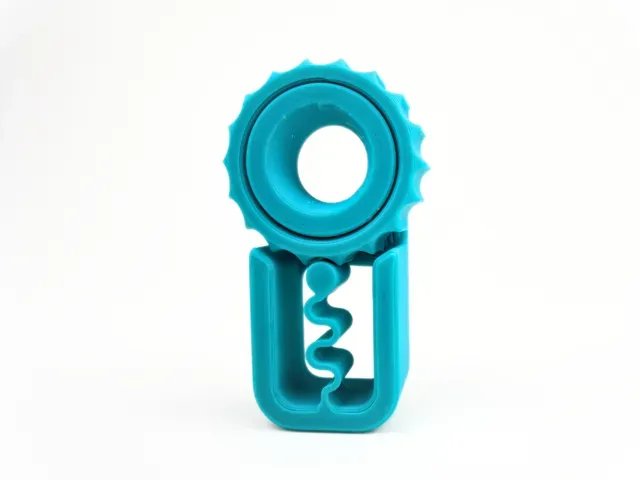 Clicky Wheel Fidget // Print in Place — Фото 2 из 5