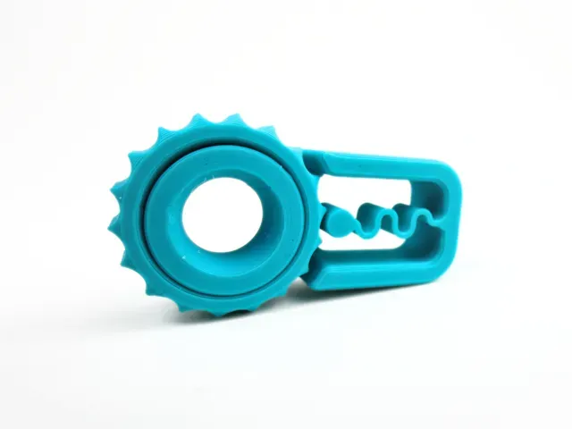 Clicky Wheel Fidget // Print in Place — Фото 4 из 5