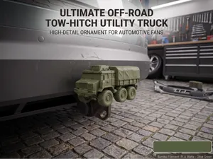 Off-Road Utility Truck Hitch Cover