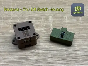 CyberBrick Receiver - On - Off Switch Housing