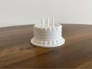 Birthday Cake - Decorative Food Model