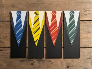 Harry Potter Hogwarts House Robe Bookmark Set