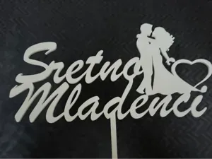 Topper for bouquet or cake