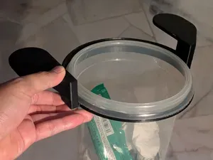 Trash Bin Desk Clamp V3 | Parametric