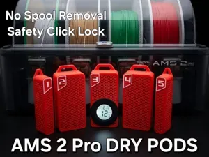 AMS 2 Pro Dry Pods – No Spool Removal