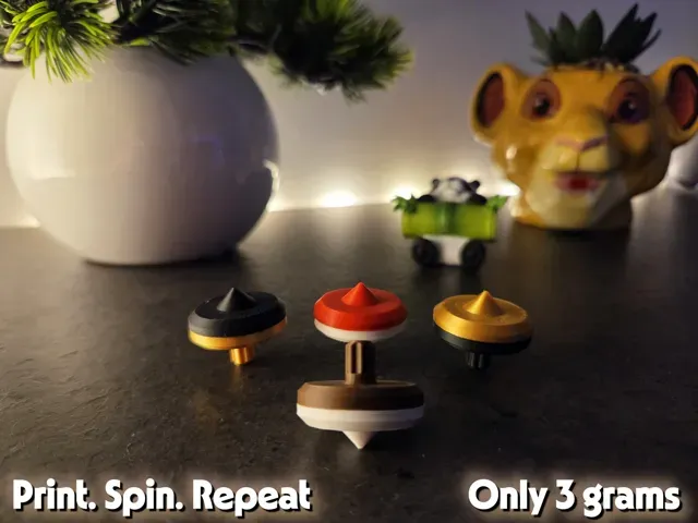 Mini Spinning Top — Image 2 of 3