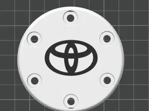 Toyota cap for logitech wheels