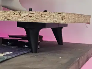 Monitor riser legs