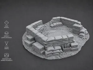 Imperial Forward Artillery Position – Terrain