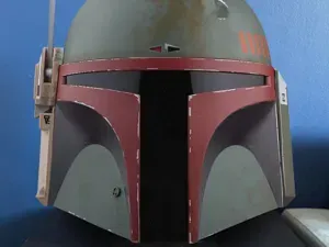 Star Wars Boba Fett Black Series helmet stand