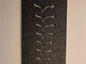 Pochoir pour aérographe leurre peche