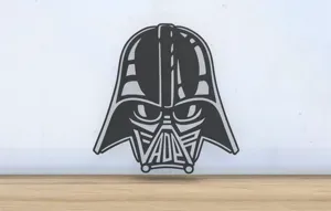Darth Vader - Layered - Word Wall Art