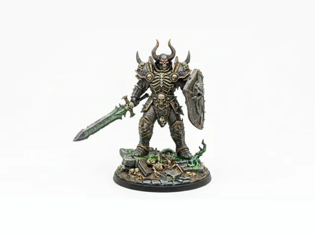 Death Knight D&D Miniature (45mm) — Фото 2 из 13