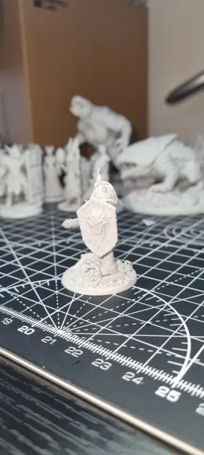 Death Knight D&D Miniature (45mm) — Фото 5 из 13