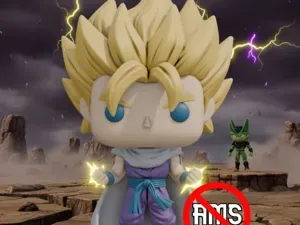 Gohan Super Saiyan 2 Funko Style No AMS