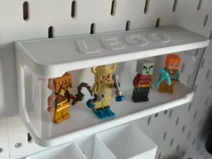 LEGO乐高小人海景房展示架 (宜家洞洞板款)