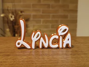 Lyncia Name Disney Tag