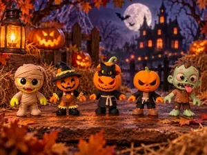Pumpkin Cat Flexi – Halloween Buddy