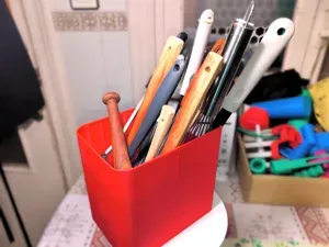 Organizador de Estante para Utensilios Grandes