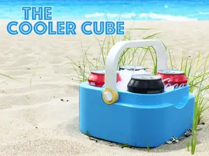 Cooler Cube - Fully 3D printed 4 can coolor