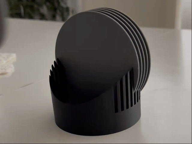 Simple Coaster Holder + Coasters SET's