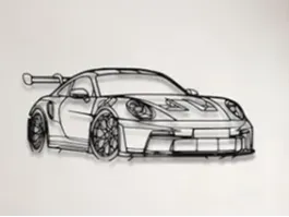 Porsche 911 GT2 RS Luxury Wall Decor art