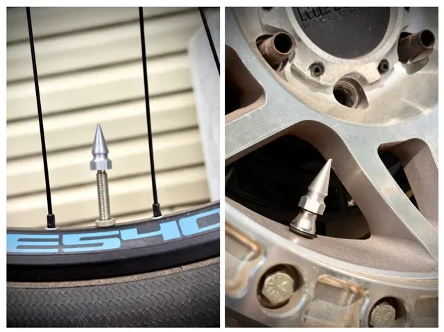 Spike Valve Stem Caps - For cars and bikes!