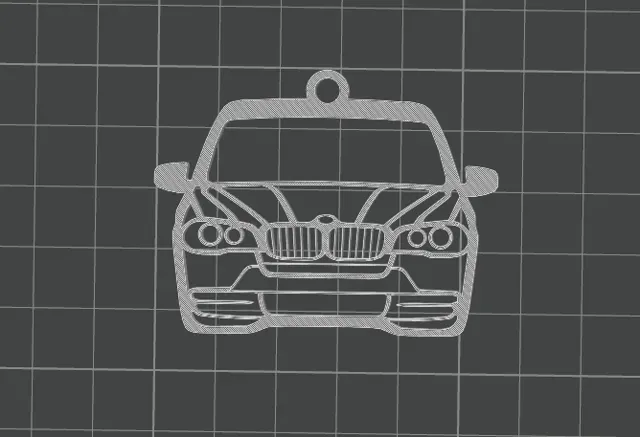BMW X5 E70 Keychain — Image 4 of 4