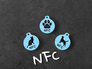 NFC-Tag Pet Keychain