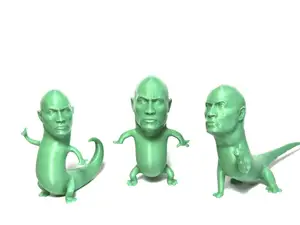 Dwayne The Lizard Johnson - Tom Lizard meme
