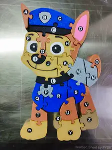 Puzzle Paw Patrol - Chase (numbers and letters)