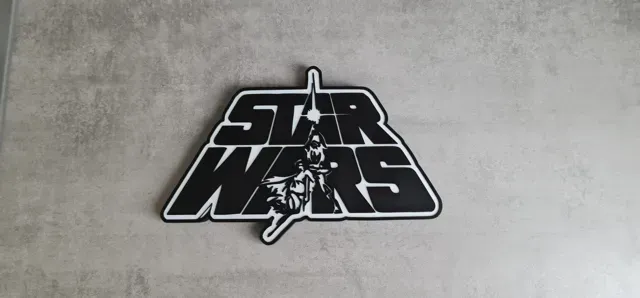 Star Wars Logo / Sign (Kenner Toy-line) — Image 2 of 3