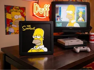Homer from the Simpson 3D picture model
