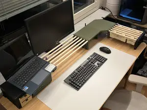 Modular desk shelf - Full Basics Package
