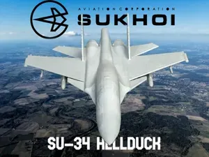 Sukhoi Su-34 Hellduck 1:144 Scale Model