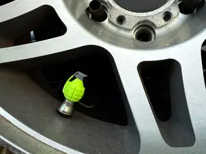 Valve Stem Caps : Hand Grenade