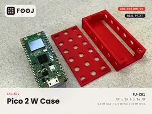FOOJ Raspberry Pi Pico Case - Modular Build System